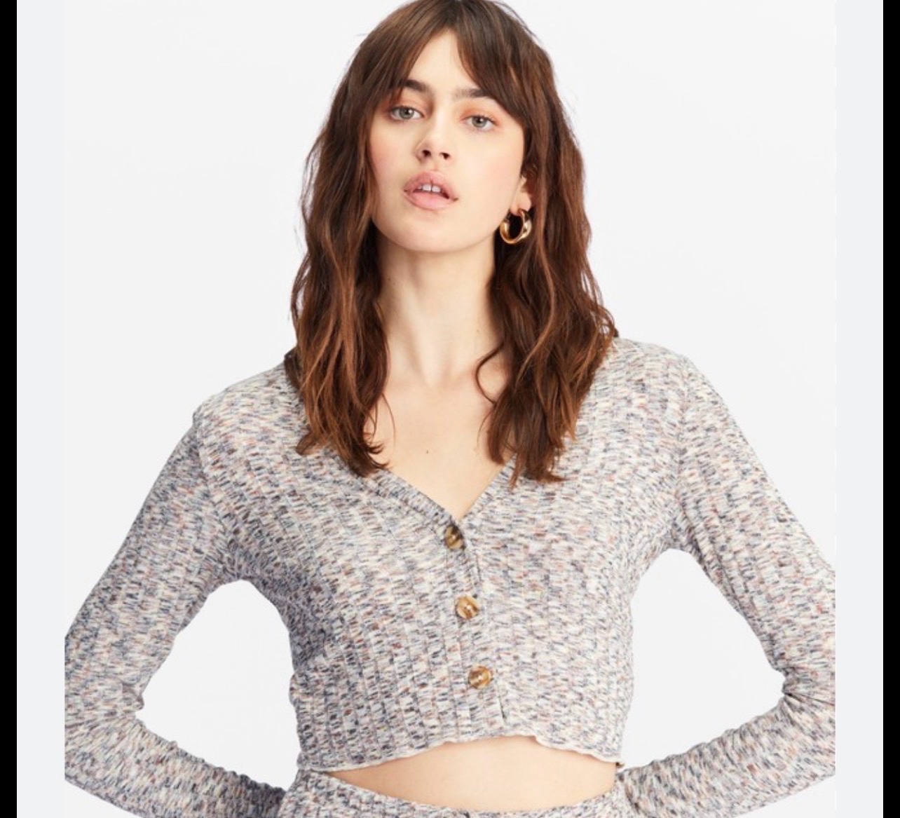 Cadigan gris taille S