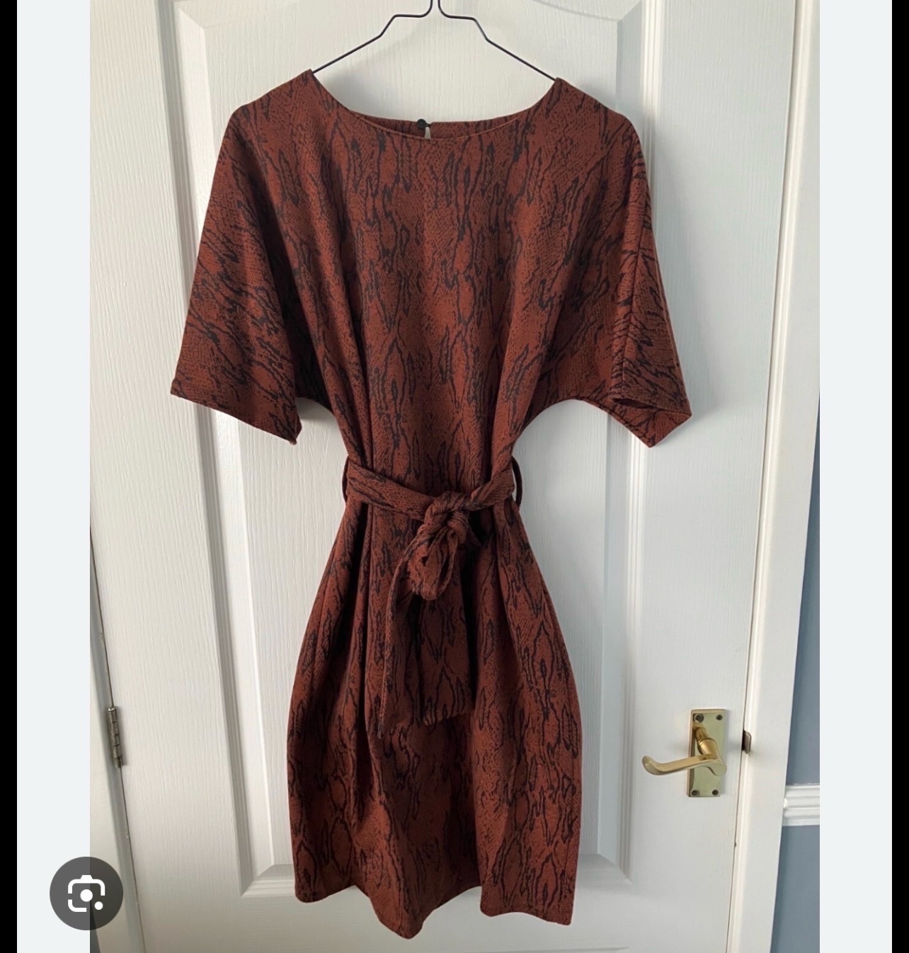 Robe leopard george taille M 