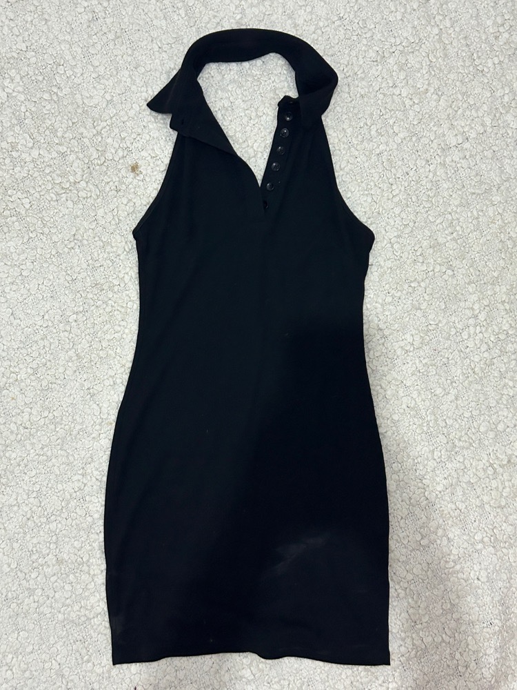 Robe noir sans dos  taille S/M