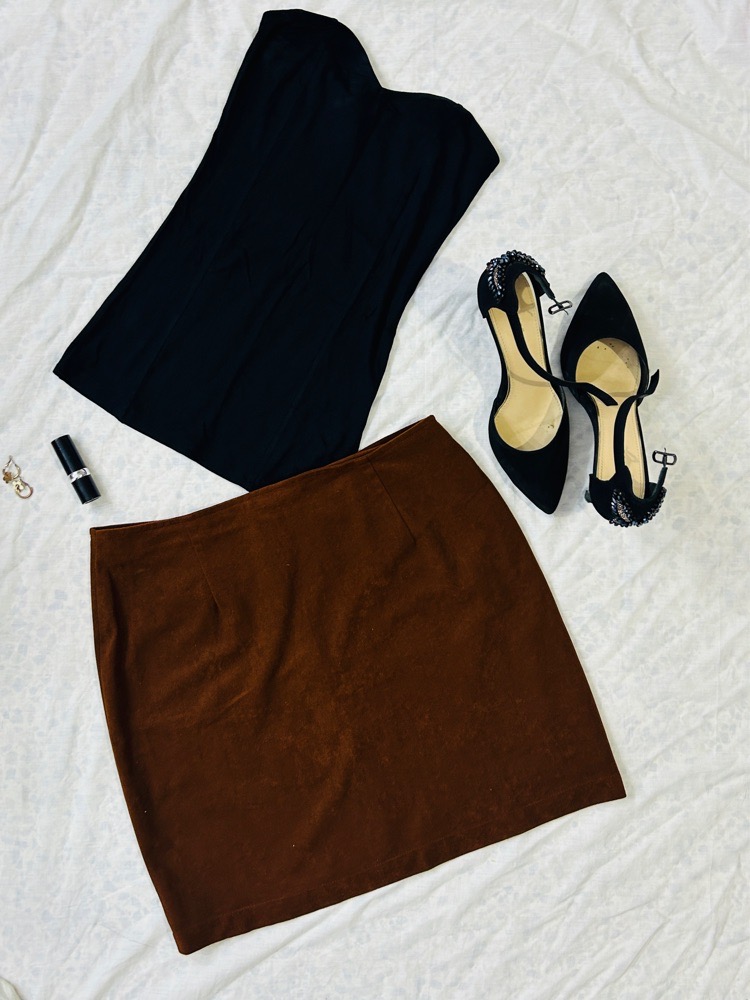 ensemble jupe et top taille M