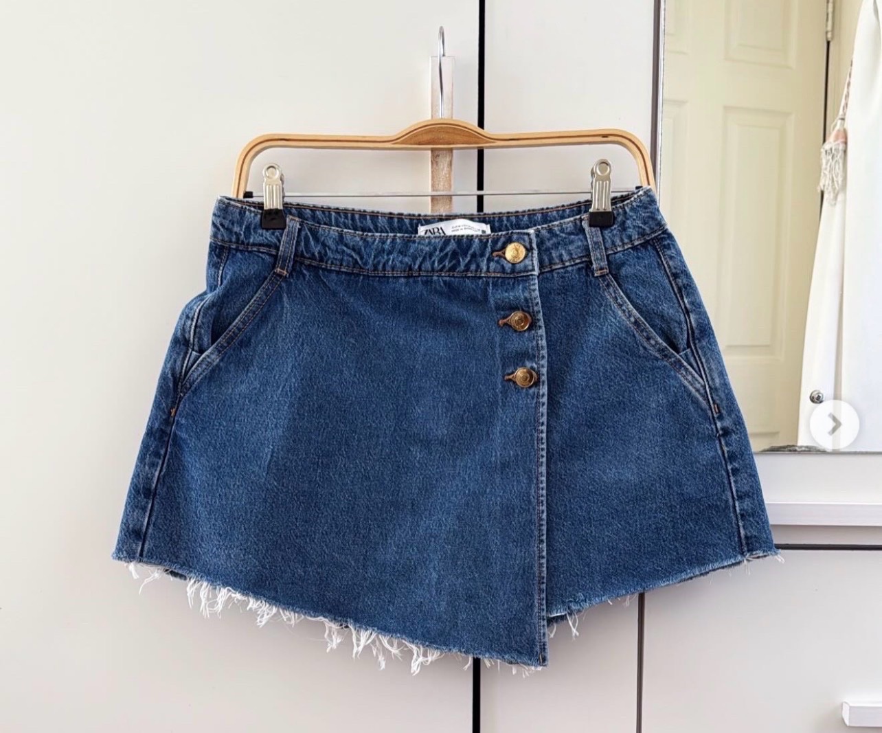 Jupe short zara taille L