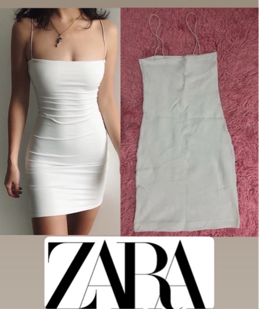 Robe zara blanche taille s 