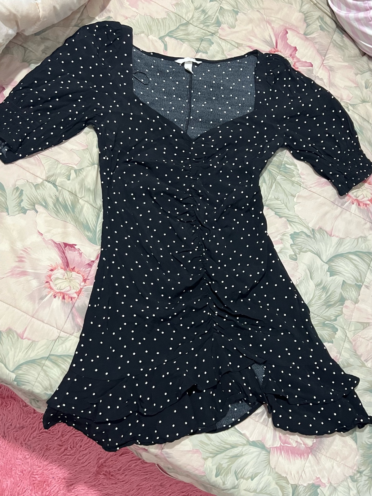 Robe h&m polka dots taille M/L