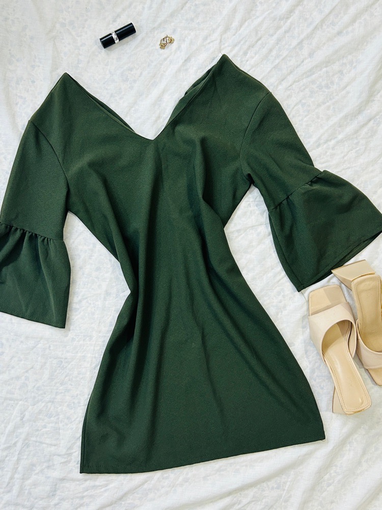 Robe vert taille M
