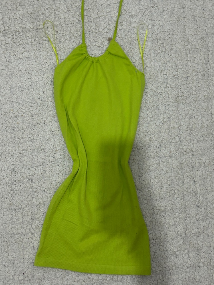 Robe elastiqué verte taille S