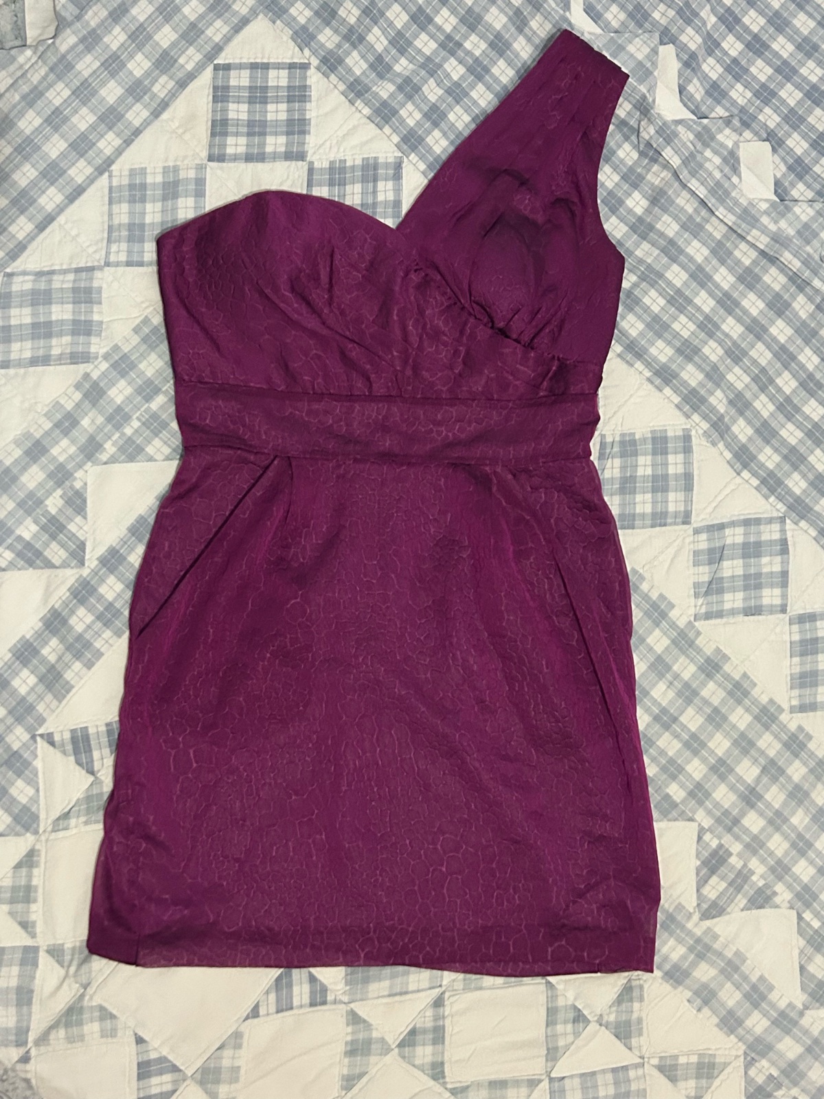 Robe violet soirée taille M