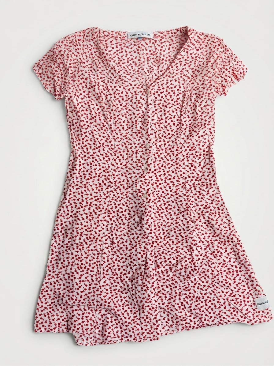 Robe fleurie calvin klein taille S
