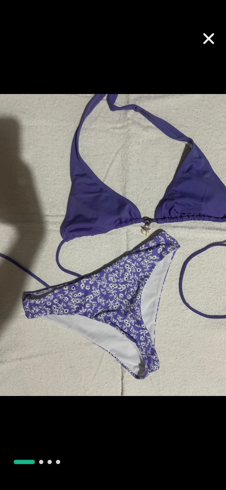 Bikini violet taille S