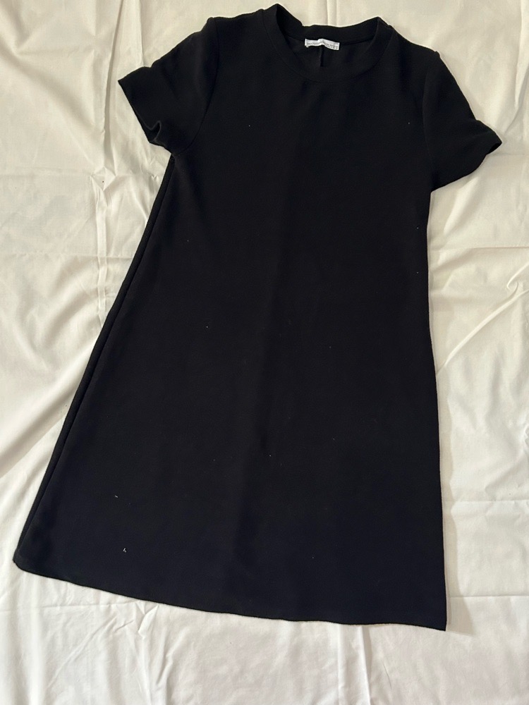 Robe noir simple zara taille S