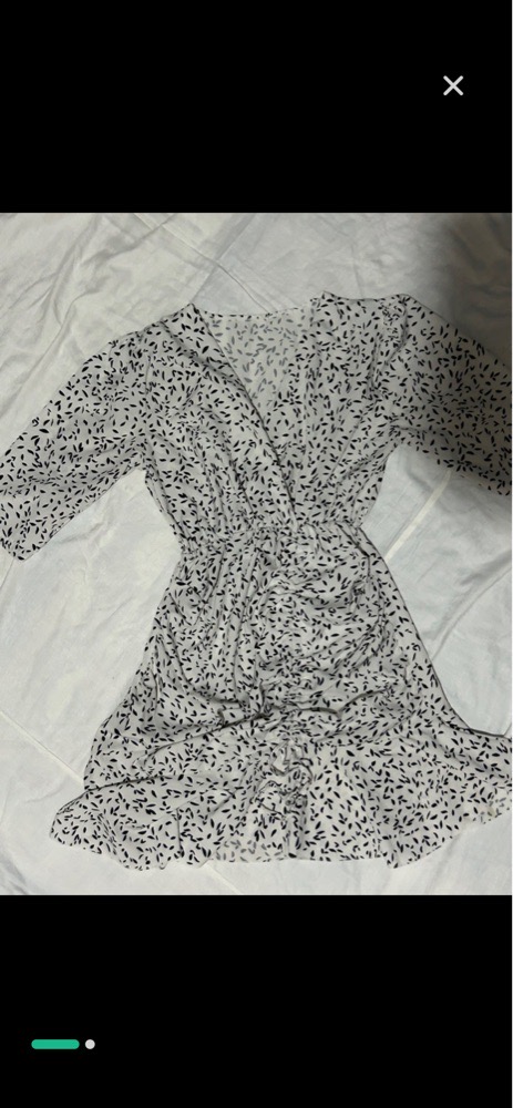 Robe blanche taille L