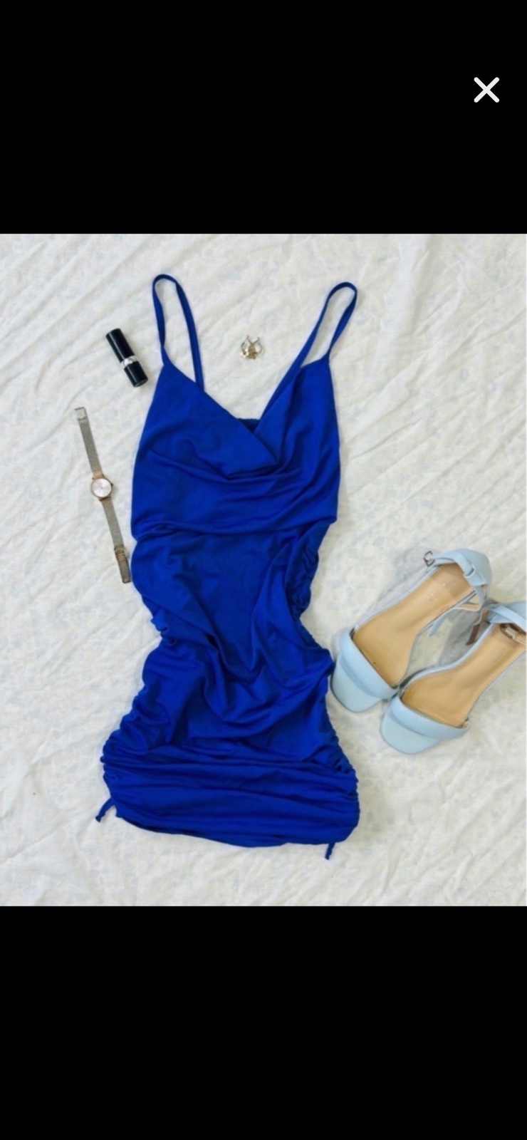 Robe bleue taille m/S/L