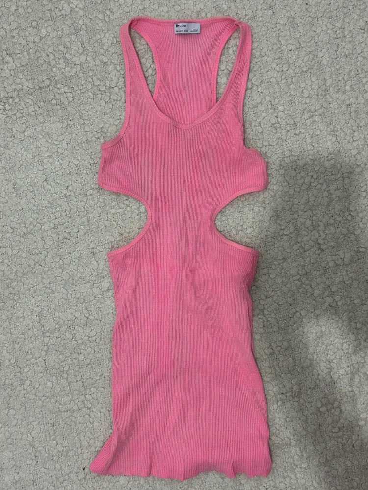 Robe bershka rose taille S