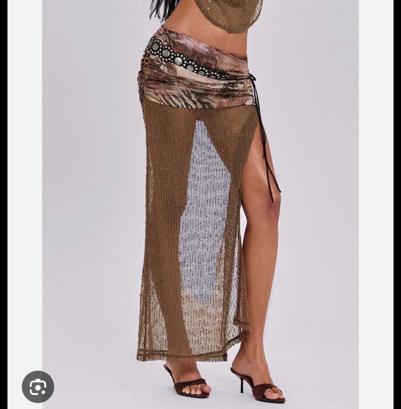 Jupe longue / cache maillot taille M