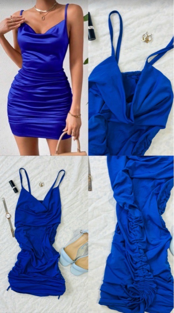 Robe bleue taille S/M 