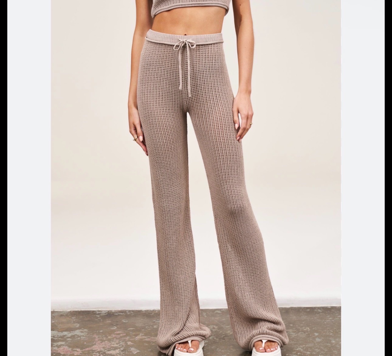 Pantalon beige taille L