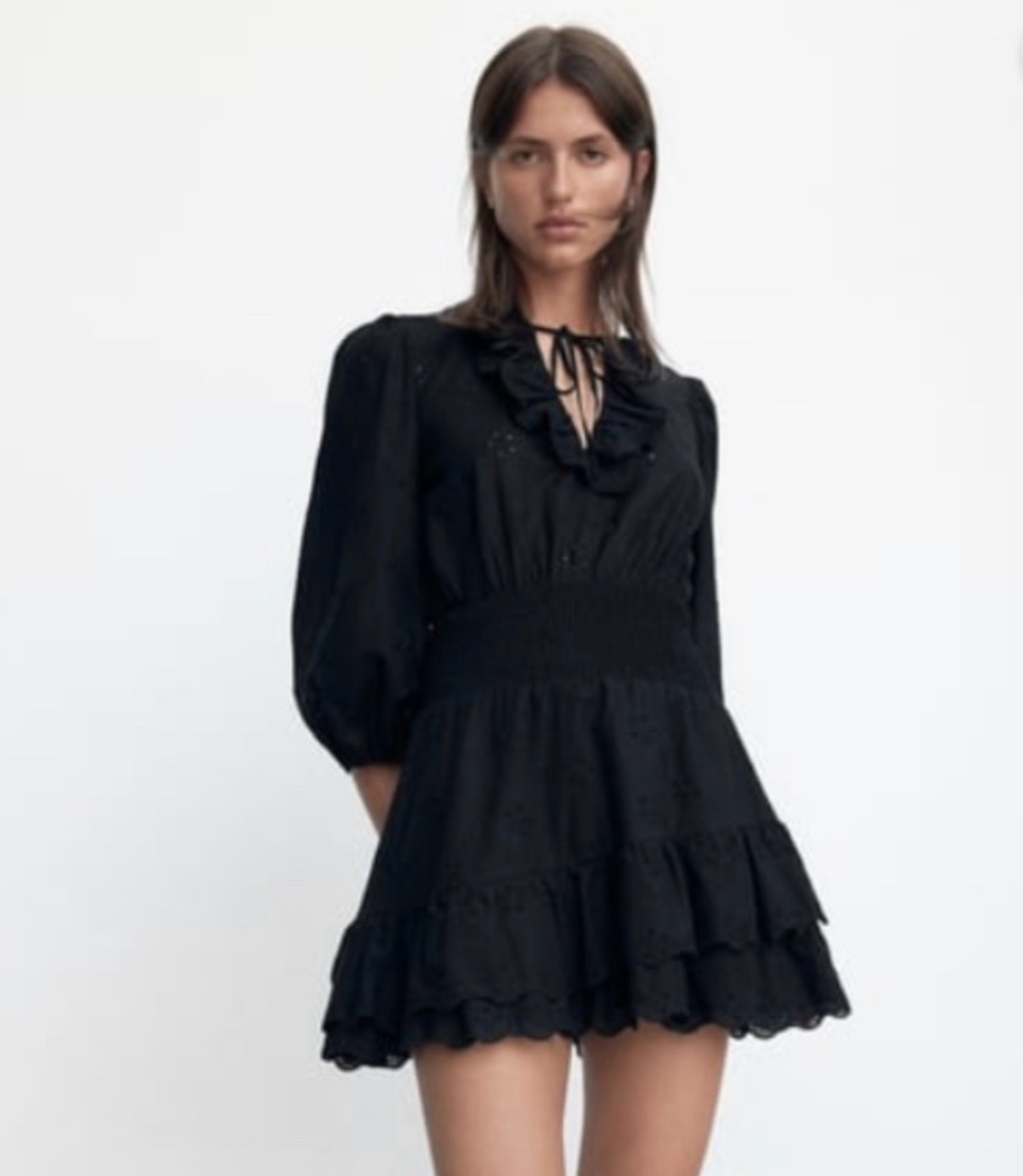 Robe zara noir taille M
