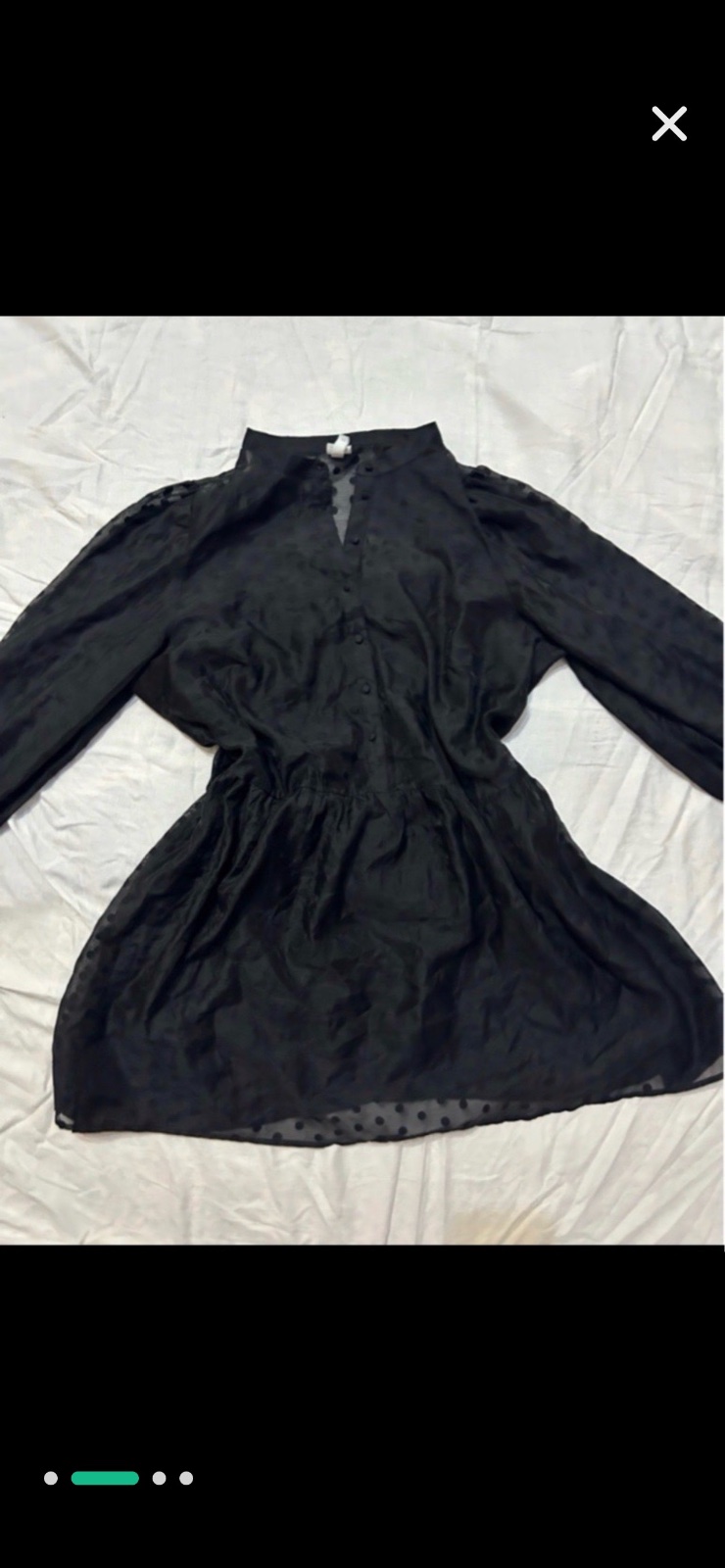 Robe noir H&M taille 42 Xl