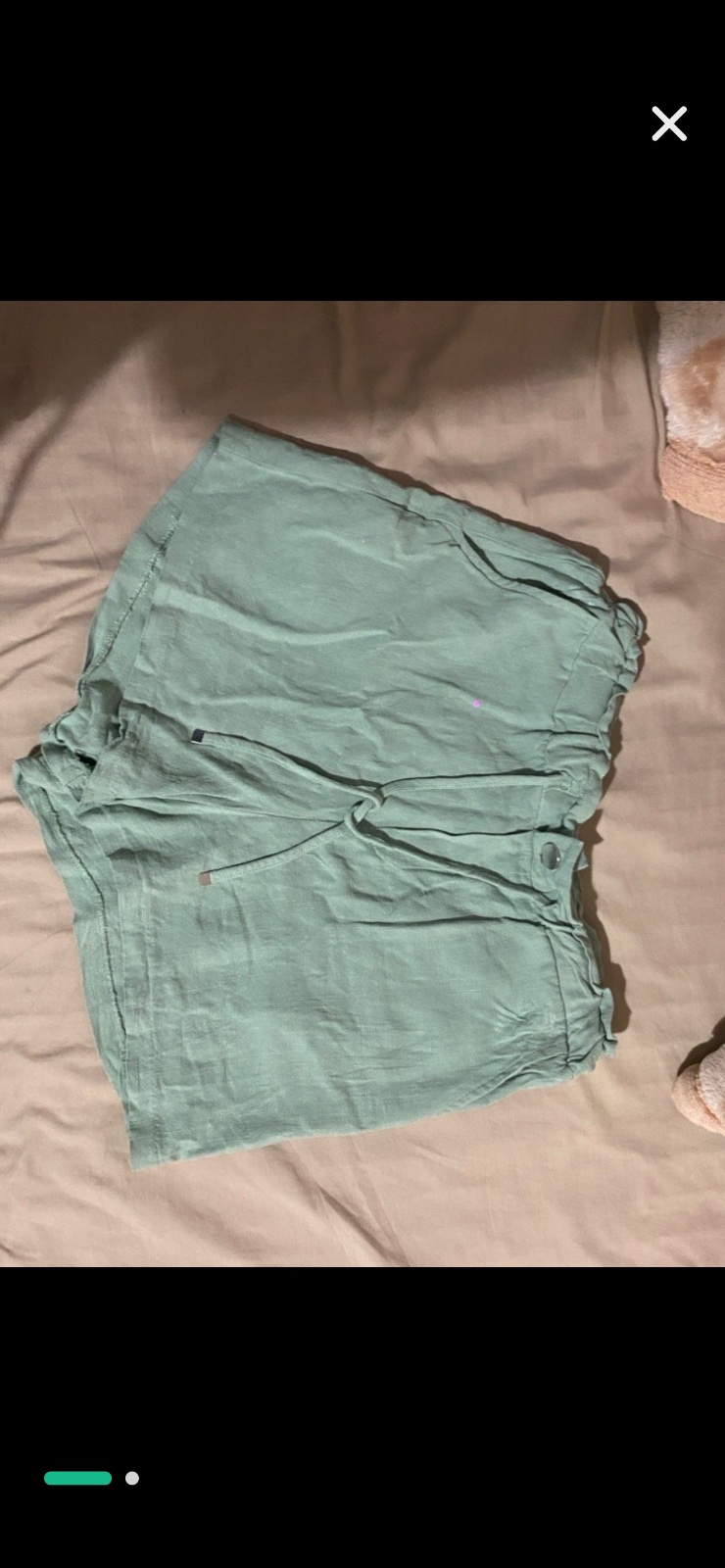 Short taille L stradivaruis. Profitez du code promo yousl lel -20% 