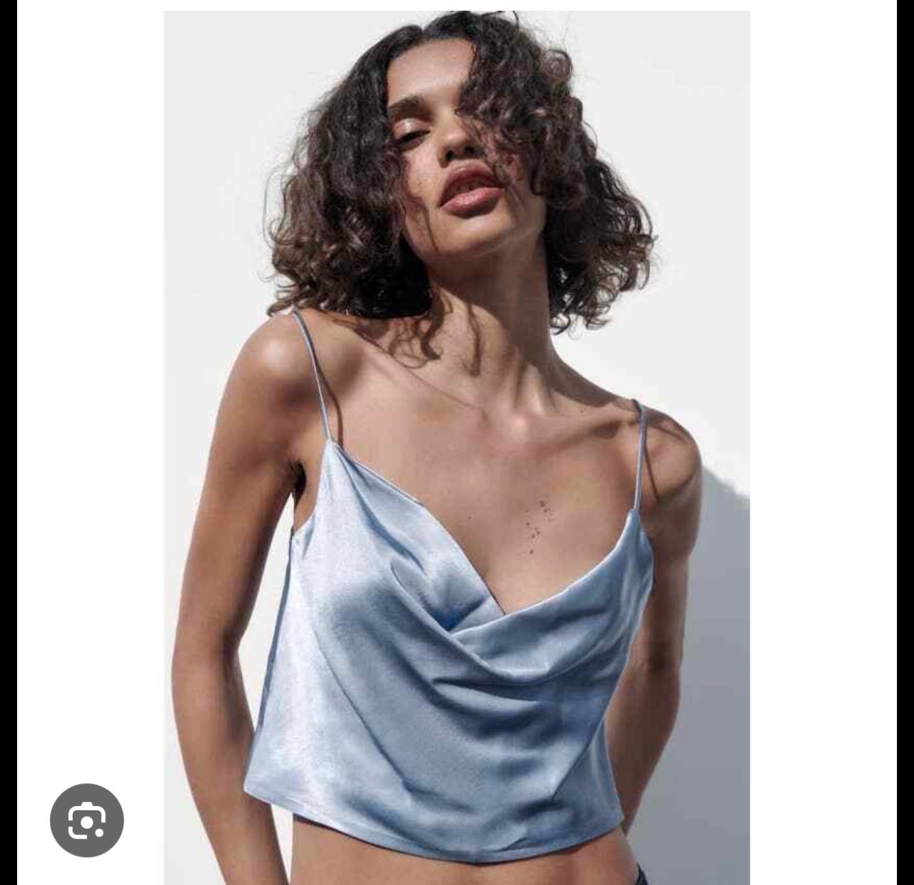Haut satin taille M