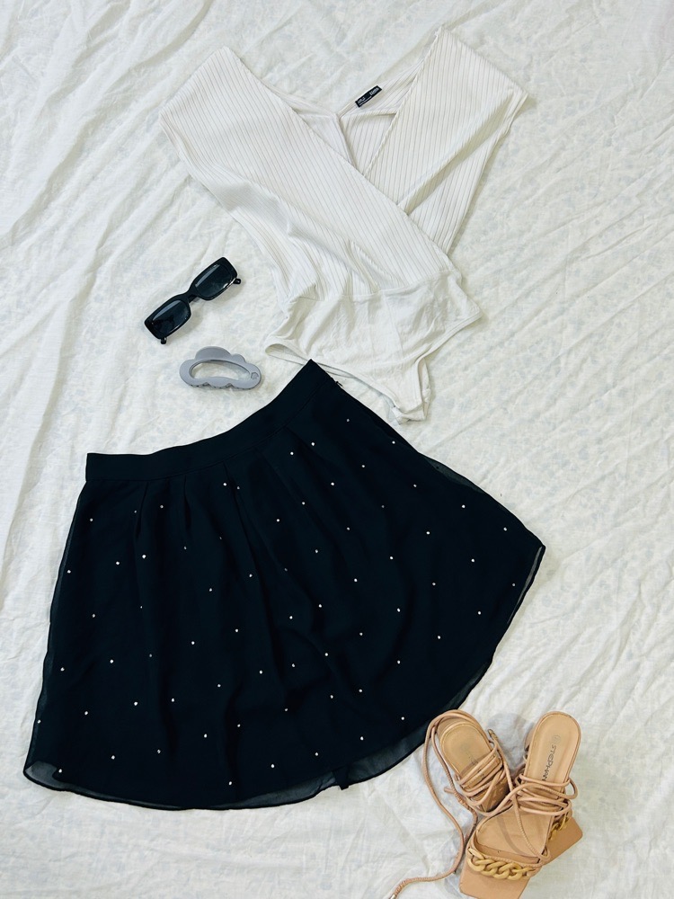 lot top et jupe taille M 