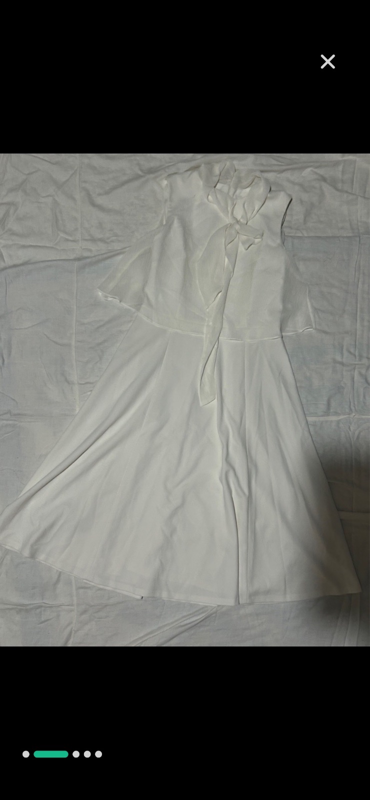 Robe calvin klein blanc taille S/M