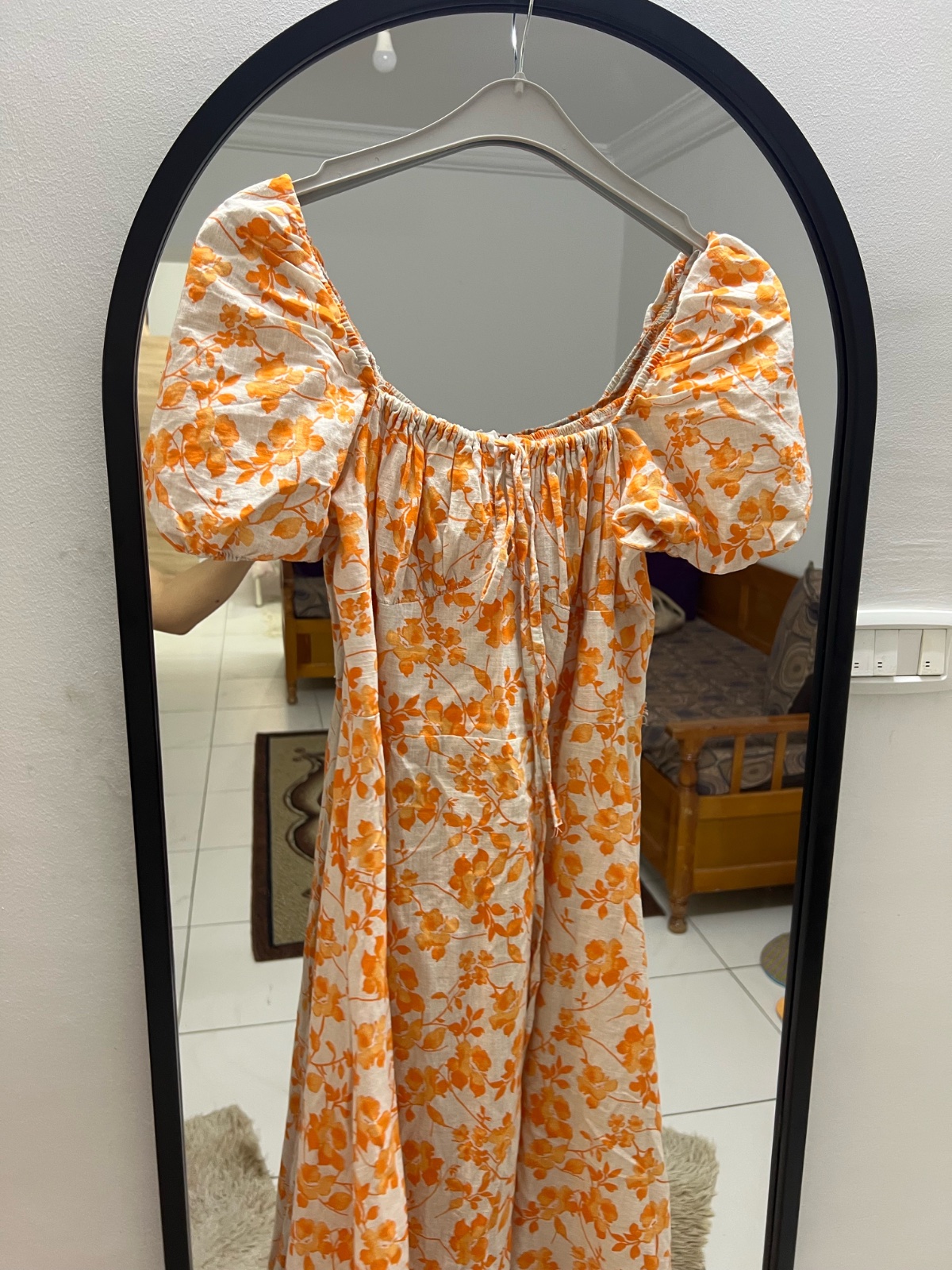 Robe longue sayefi avec fente taille M/L