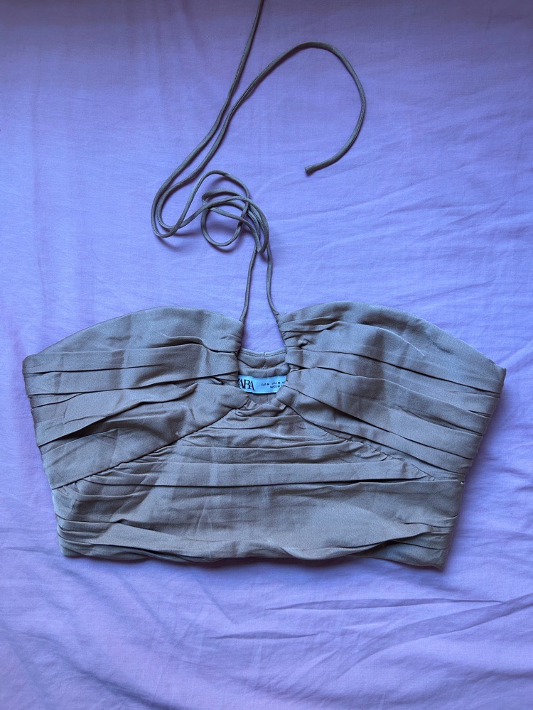 Crop top zara taille M