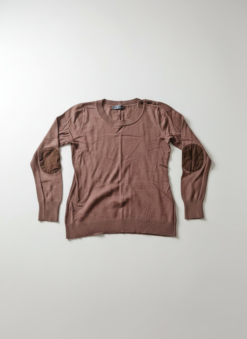 Pull marron 