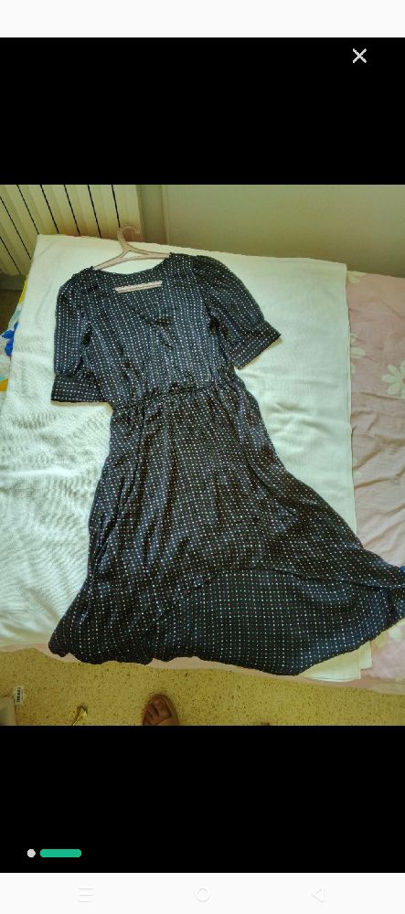 Robe satinée Maxi taille L/XL