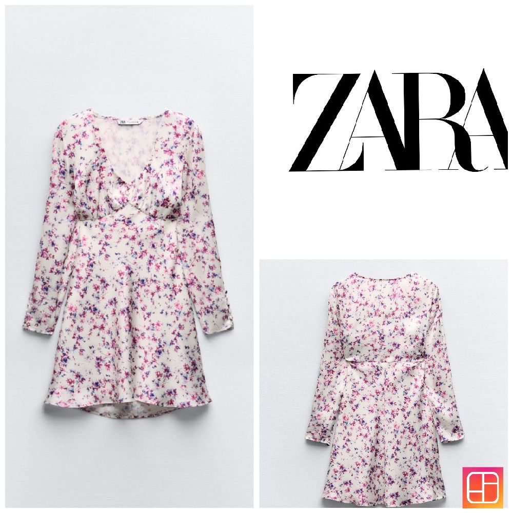 Profitez de promo😘😘❤️❤️❤️ Robe zara taille L effet satiné 