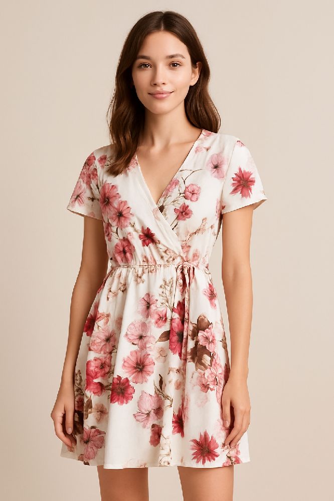 Robe fleurie taille S