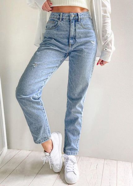 Profitez de 20% 💗🌹🛑Pantalon taille haute mom fit taille S