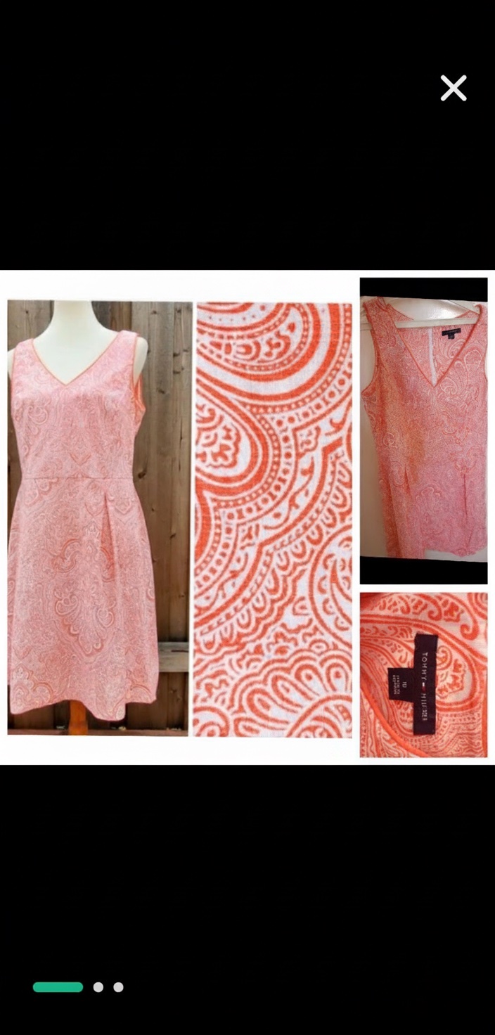Robe tommy taille L tlbess M