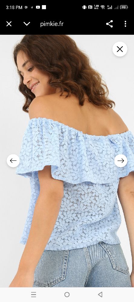Pull 💙🤍 taille s