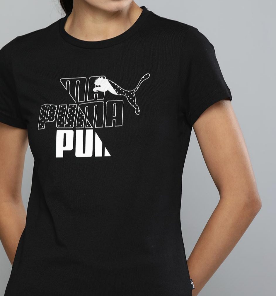 T-shirt Puma Noir pour femme 