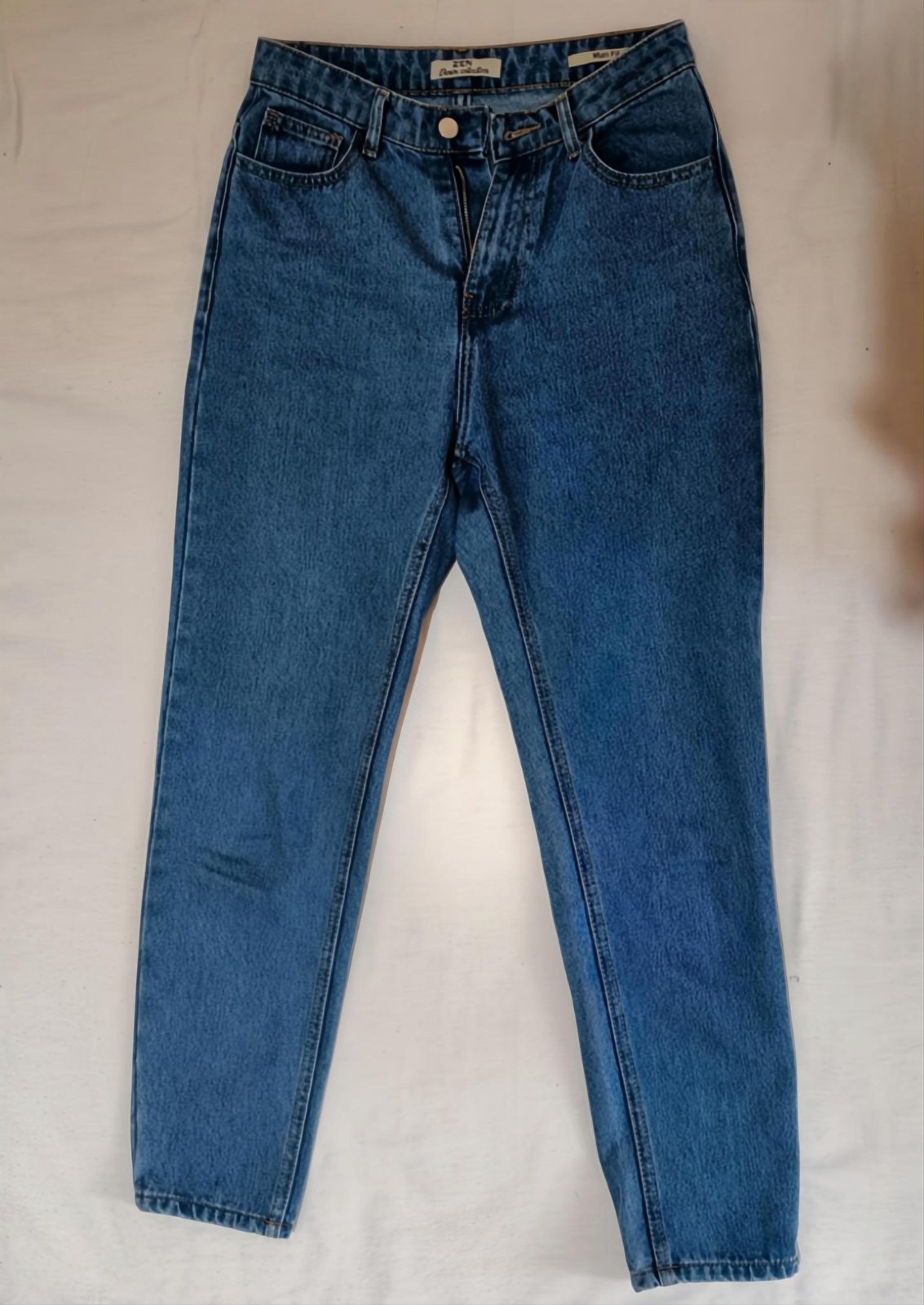 Pantalon denim mom fit Zen – Taille S