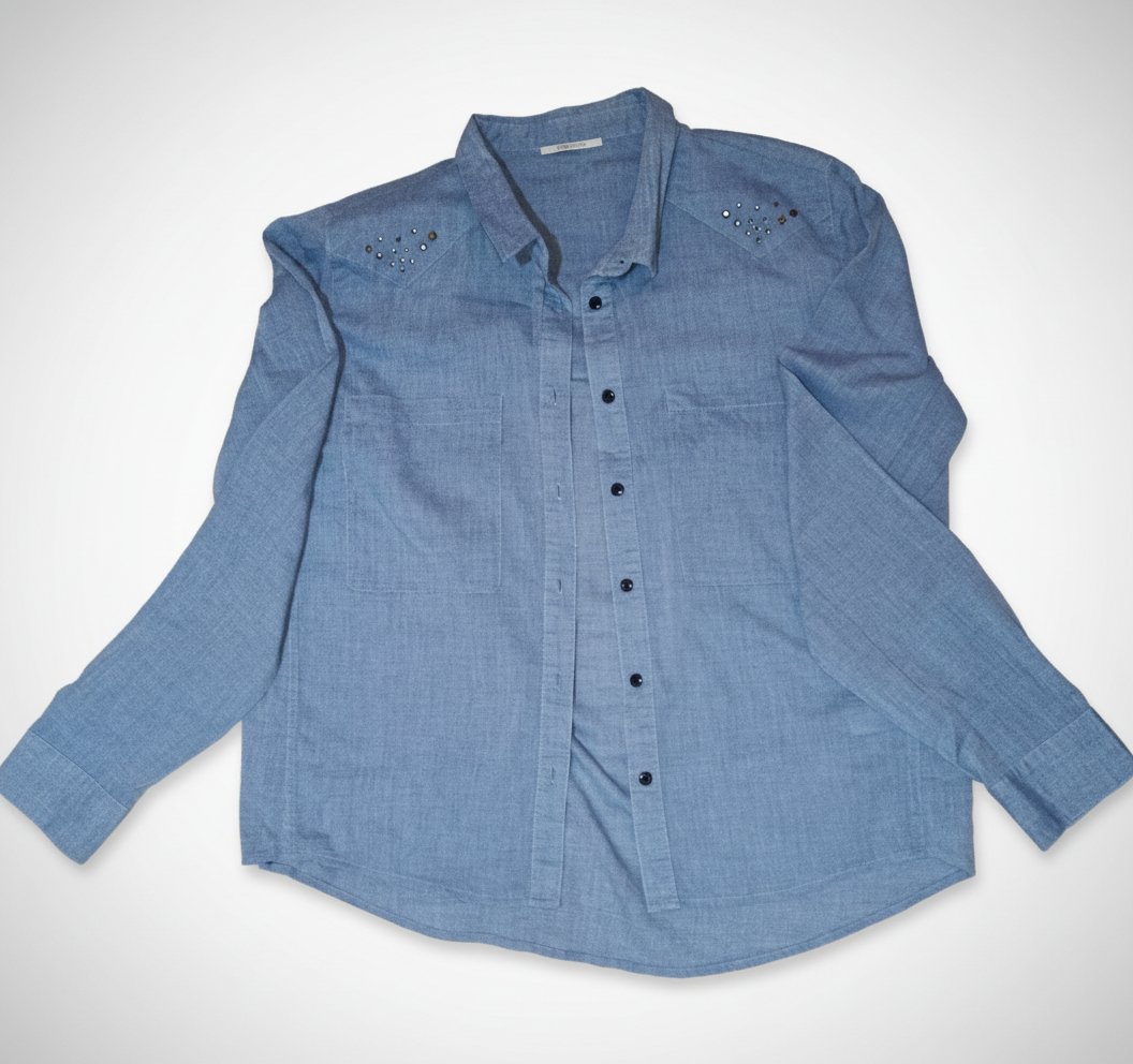 Chemise bleue Chattawak – Taille S