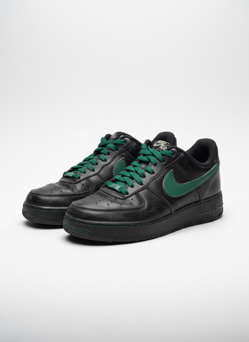 Nike Air Force 1 – Noir et Vert