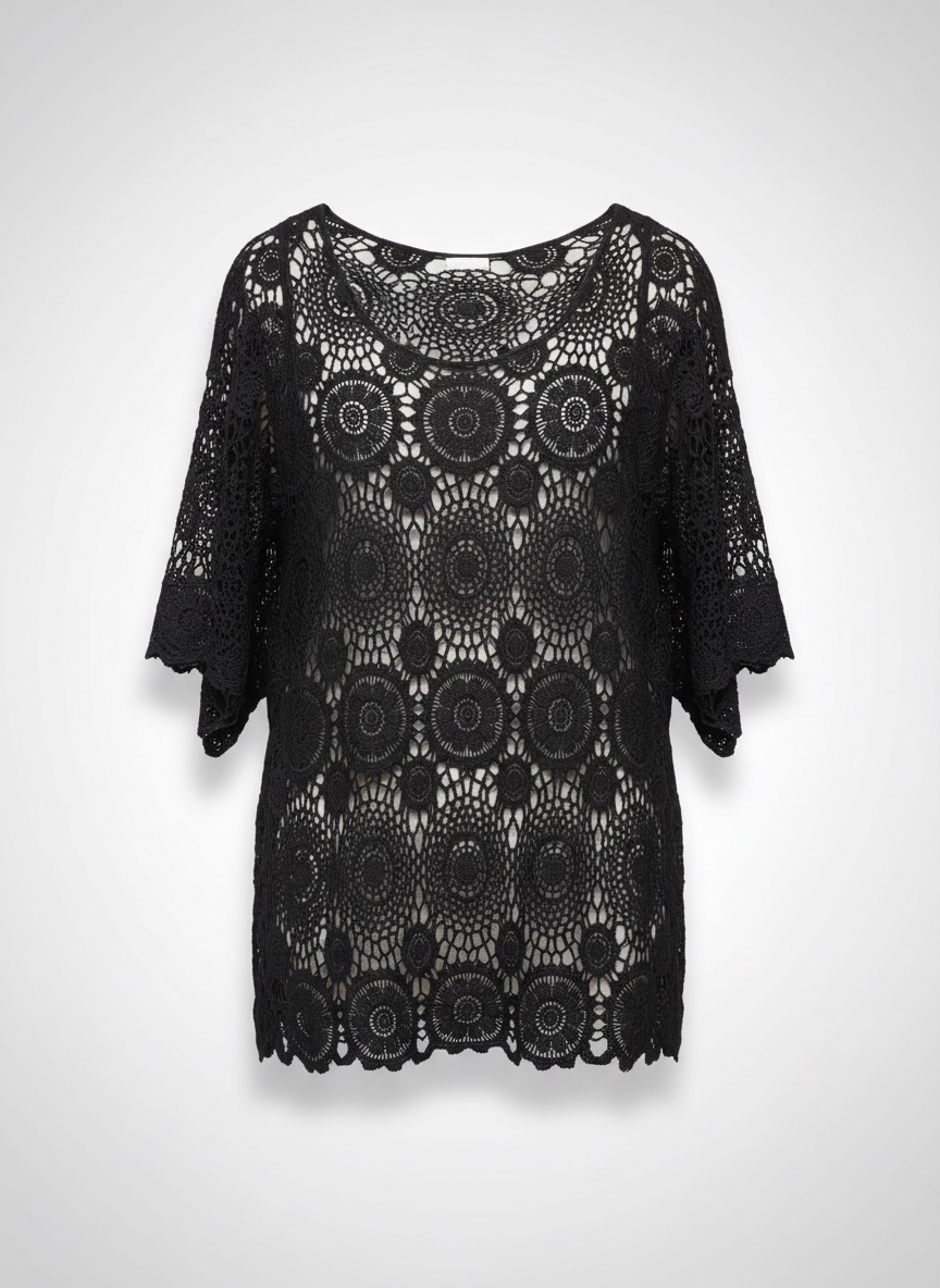 Haut en crochet 