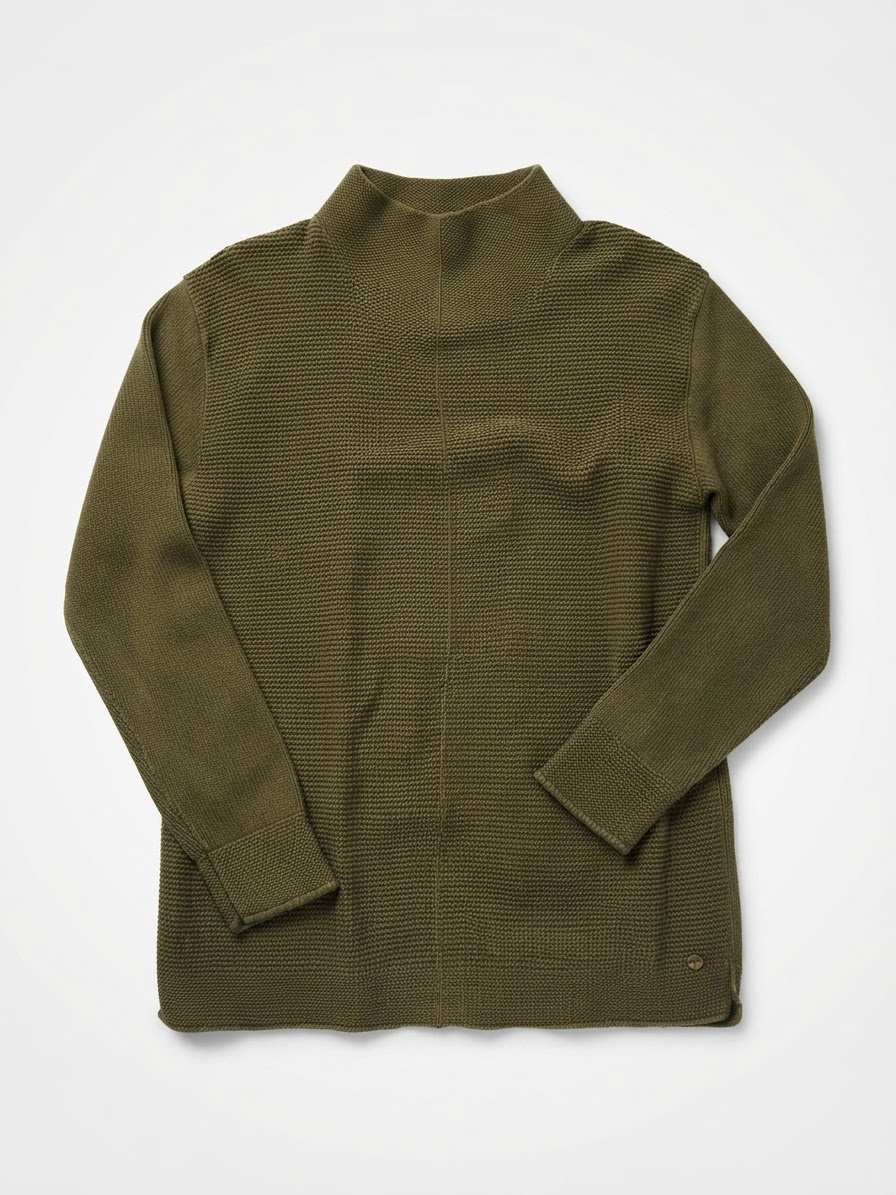 Pull vert miliraire 