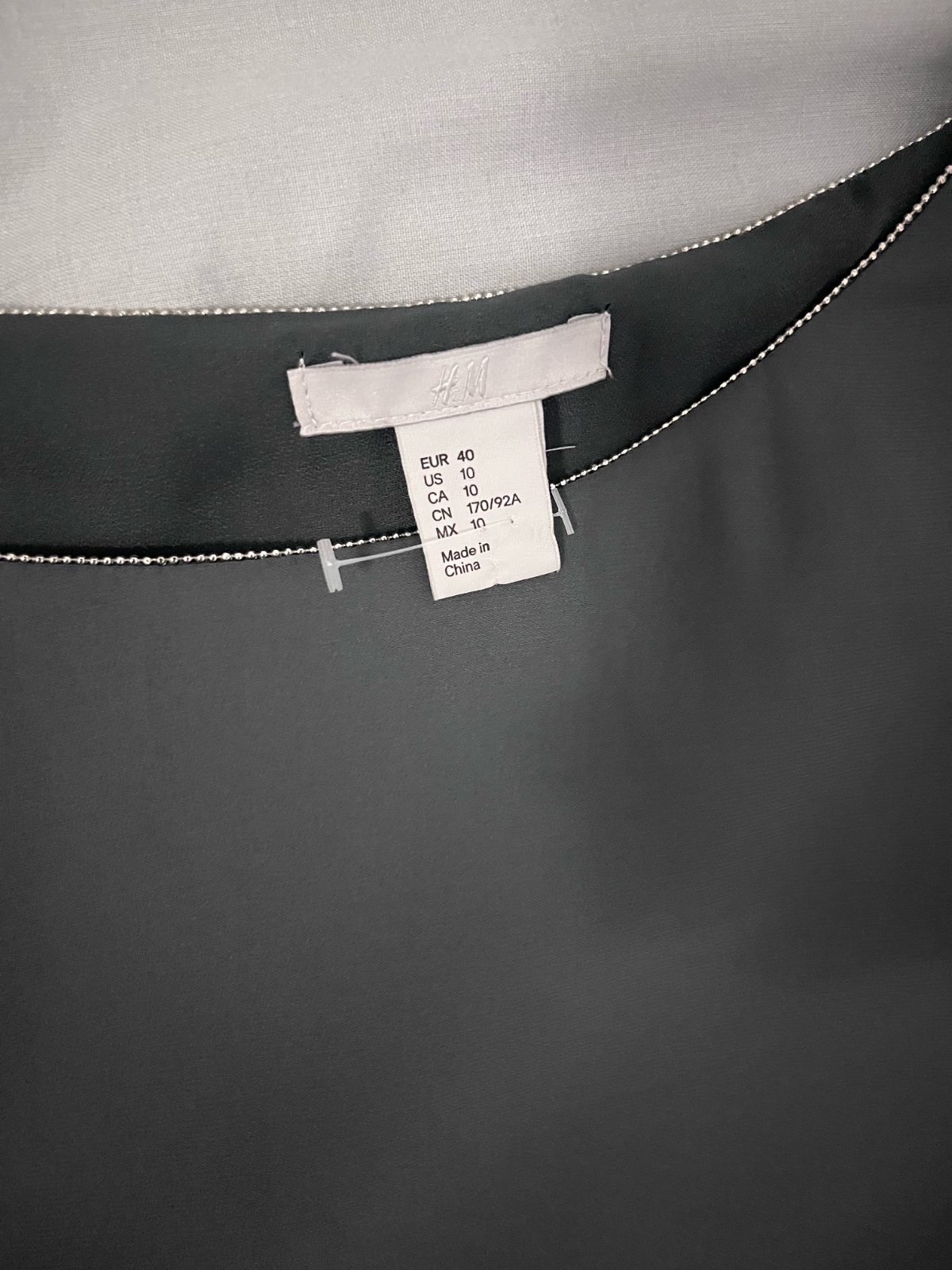 Robe grise hm 