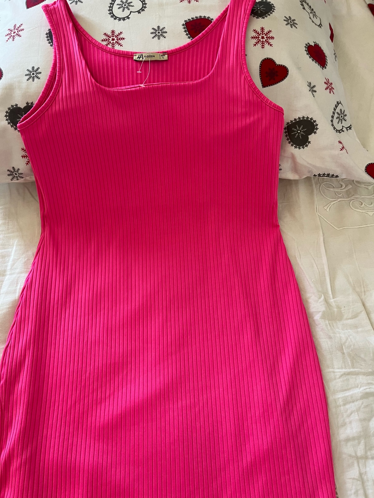 Robe flashy rose fushia 