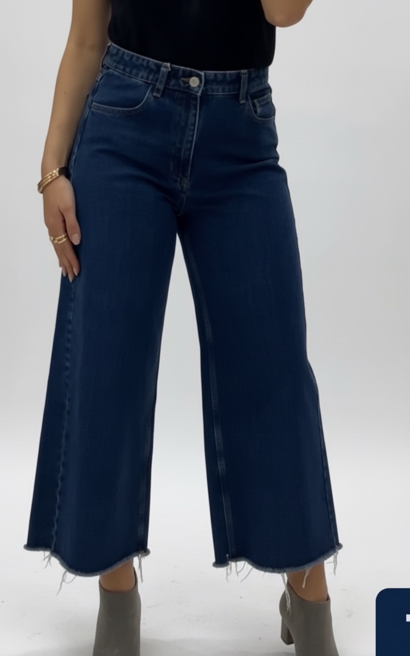 Jeans large court 