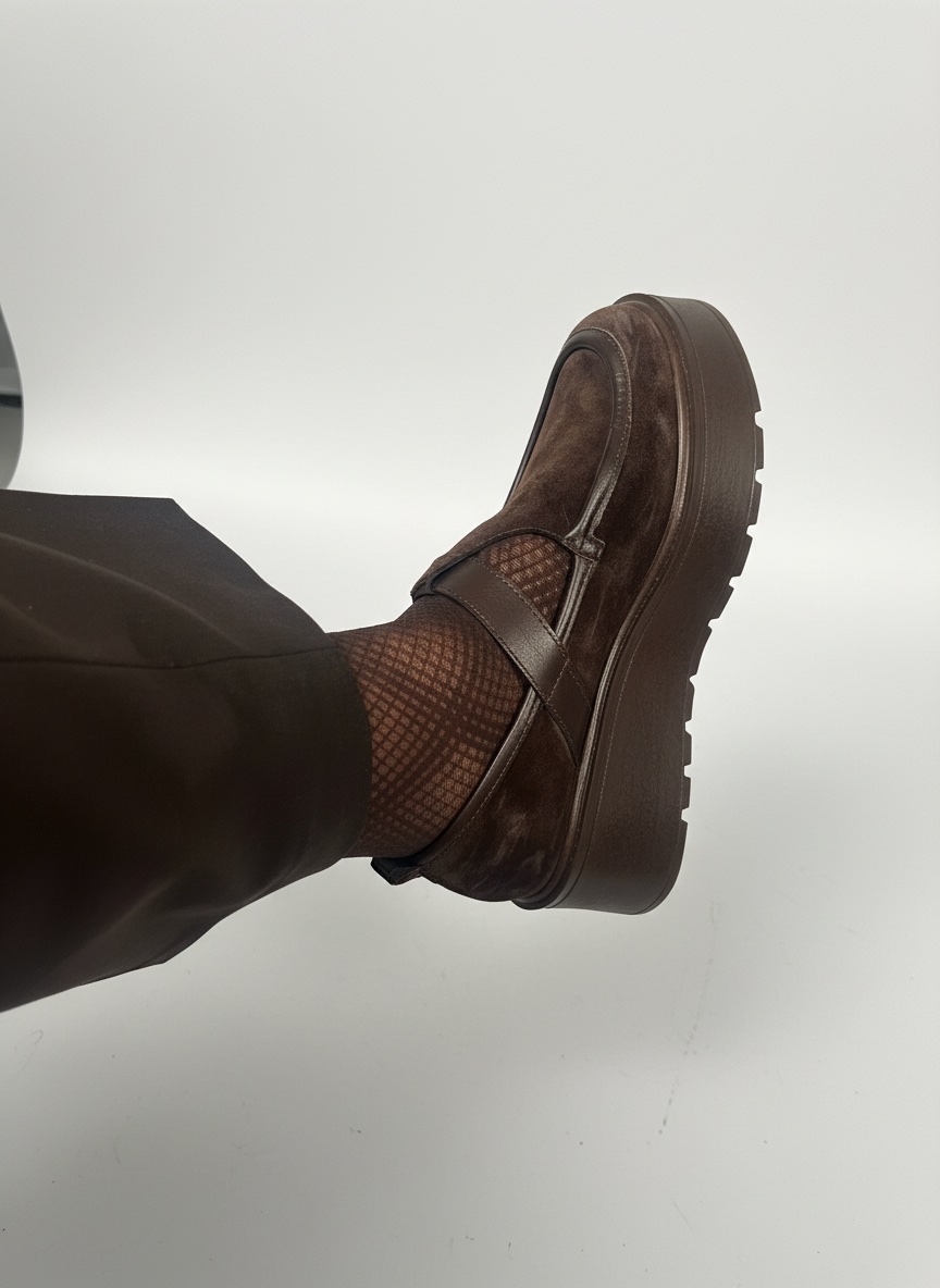 Ballerines a plateforme 
