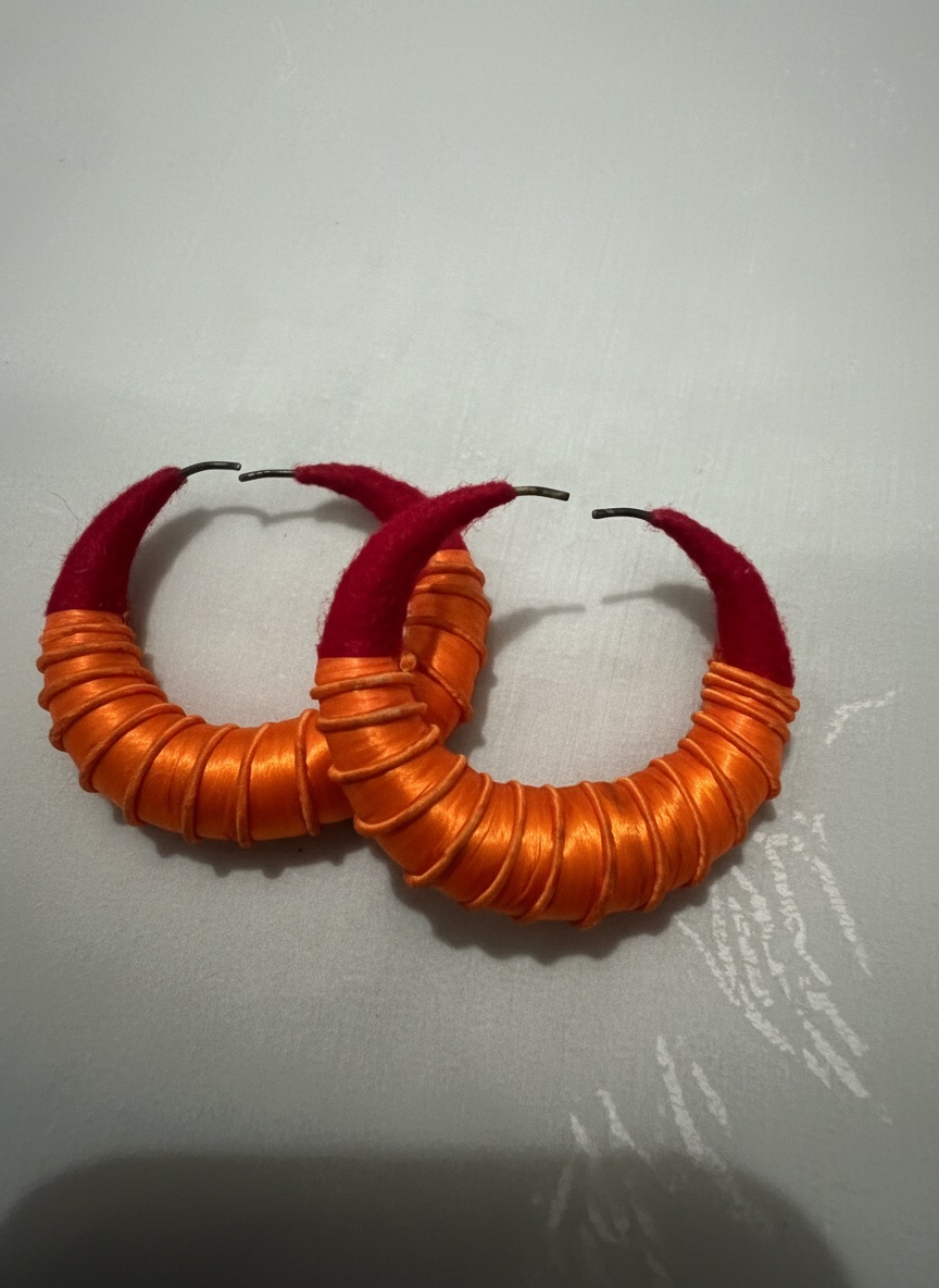 Boucle doreille ethnique 
