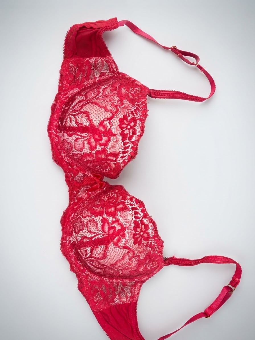 Soutif remboure belle dentelle rouge 