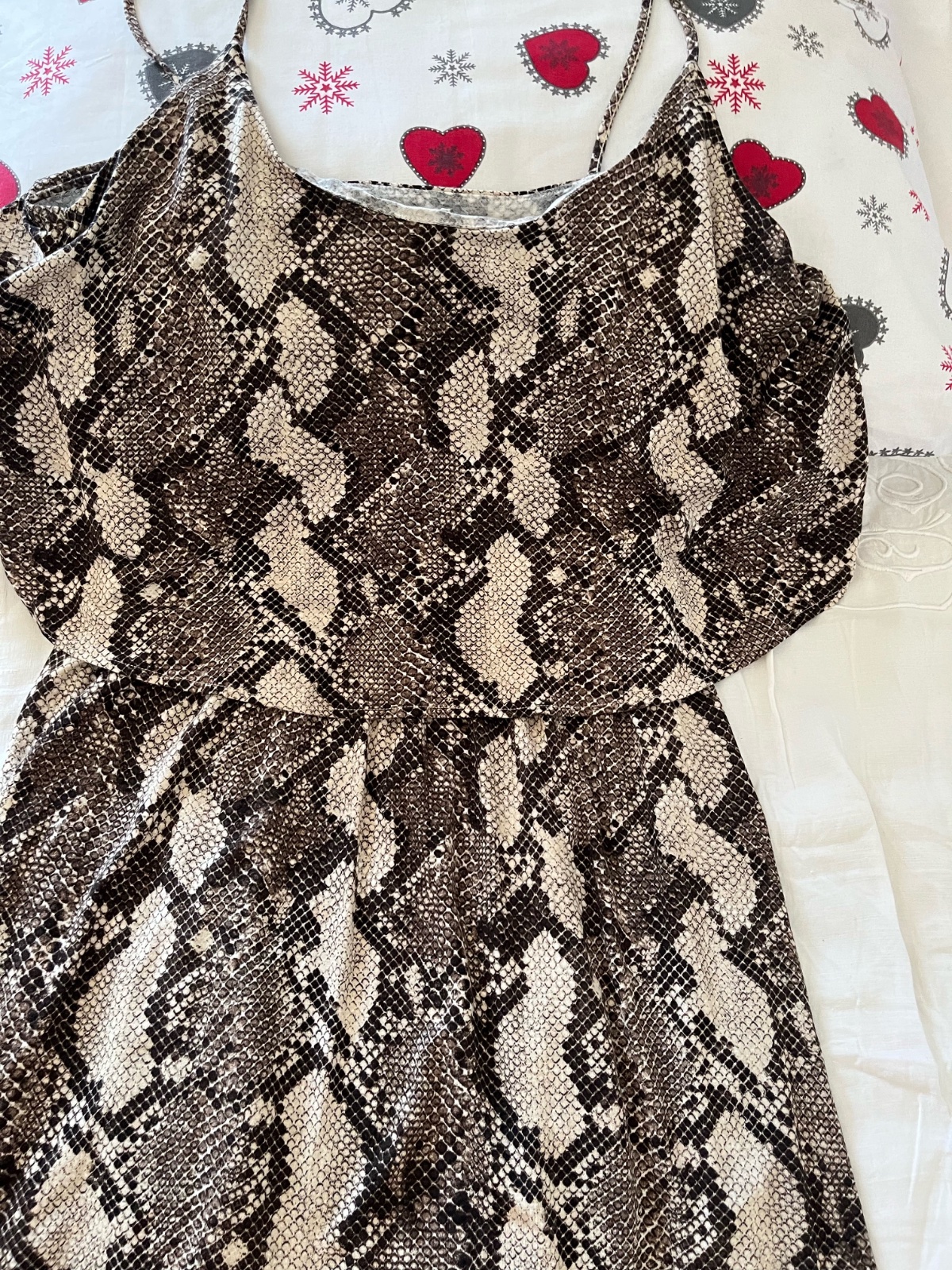 Robe serpent en coton 