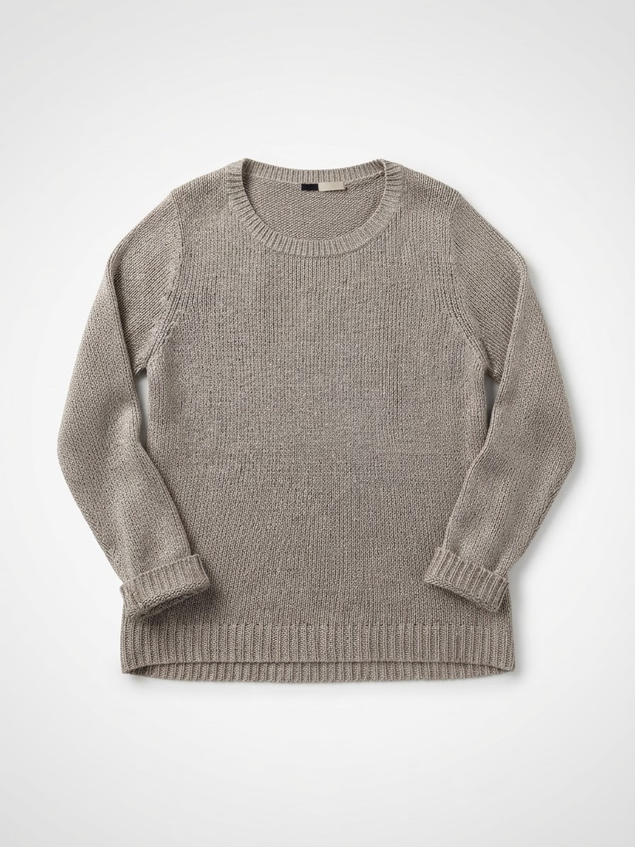 Pull rose brillant 