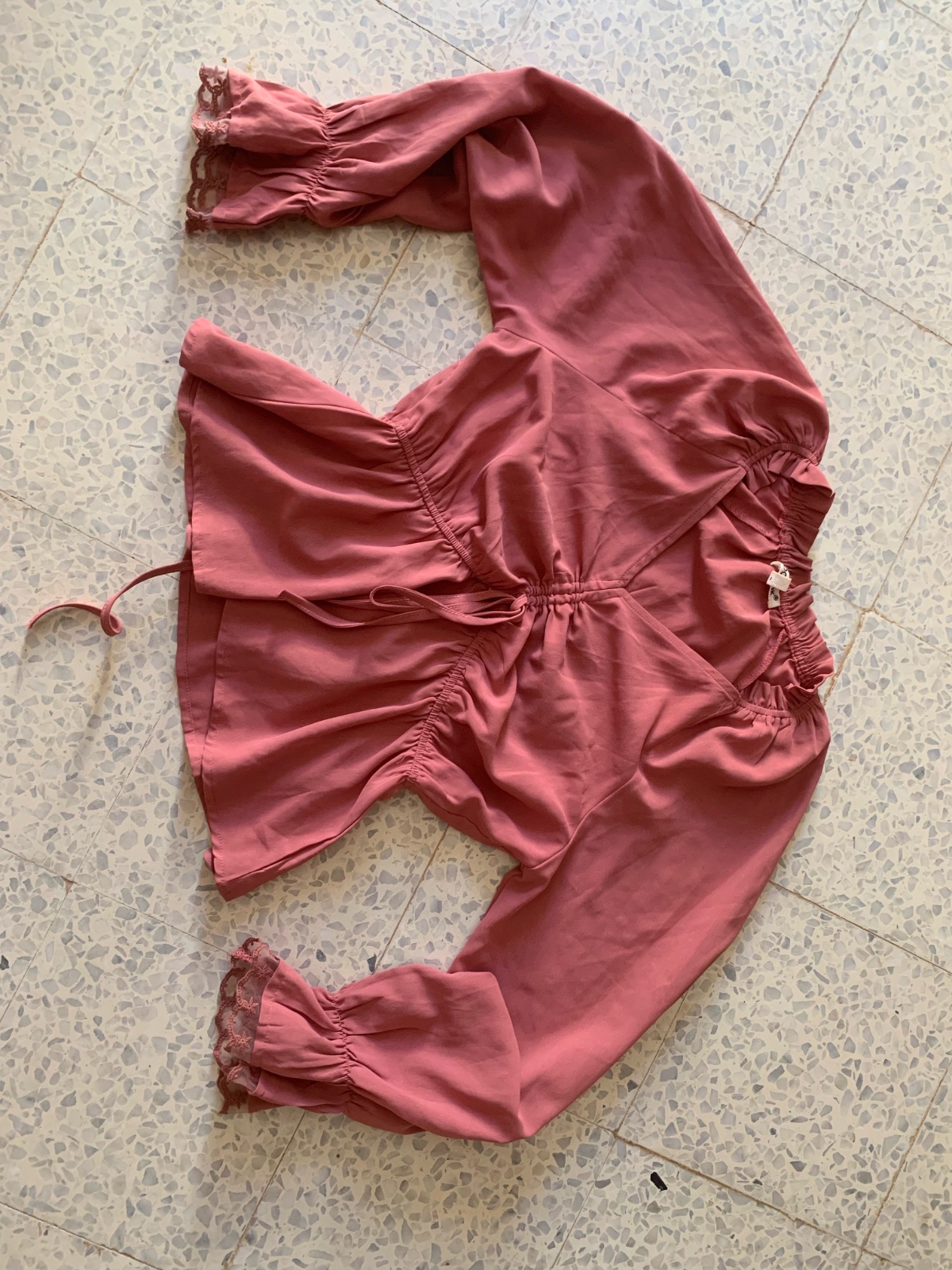 Chemise rose