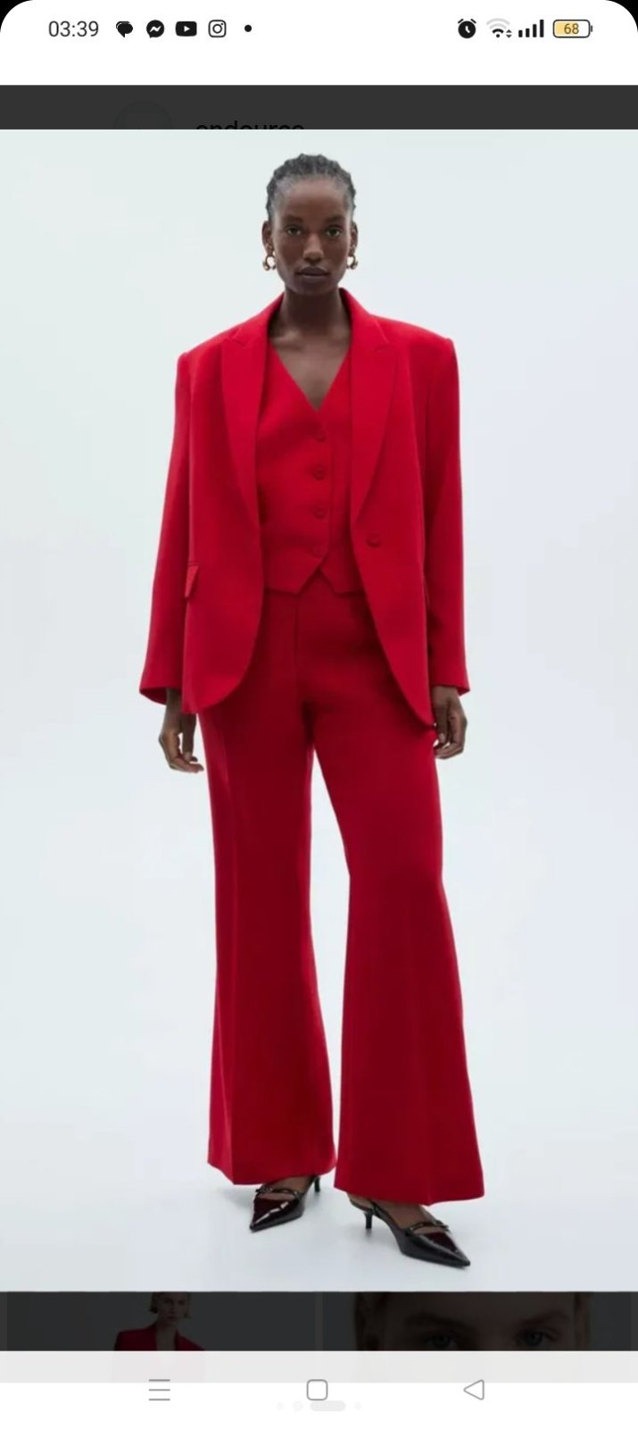Costume trois pièces pour femme 
